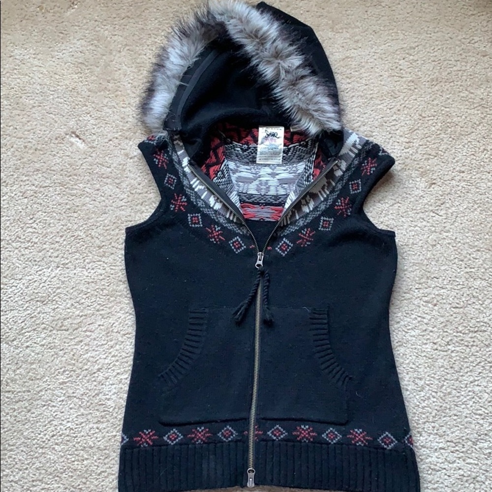 Triple Five Soul sleeveless hoodie